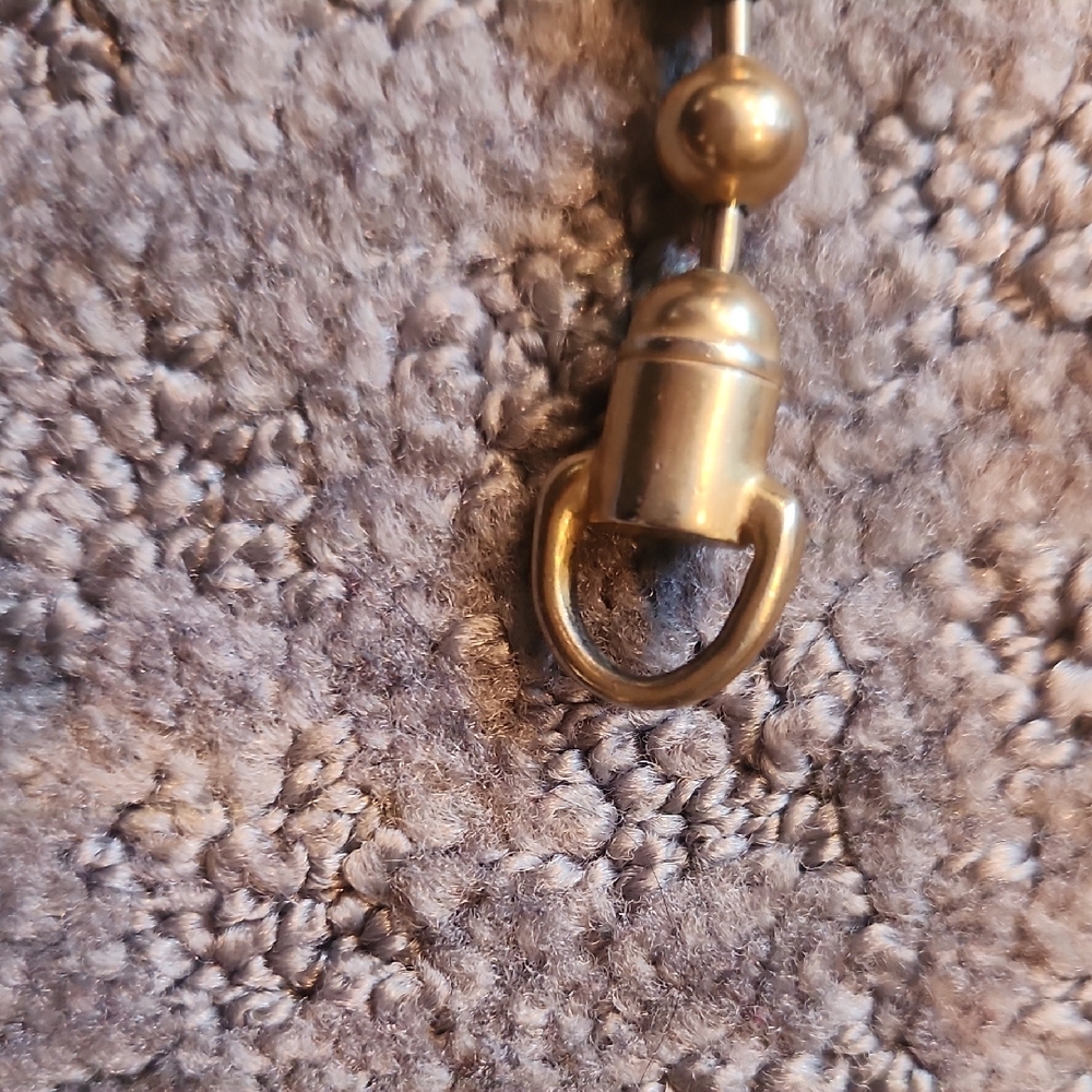 Coach Gold-Tone Ball Chain Bracelet with Lobster Clasp - Picture 3 of 5